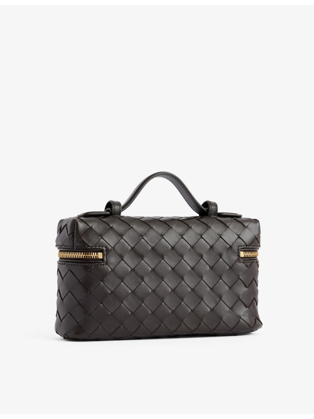 Bottega Veneta vanity leather cross-body bag (British brand)