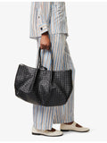 Bottega Veneta reversible leather shoulder bag (British brand)