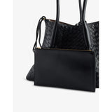 Bottega Veneta reversible leather shoulder bag (British brand)