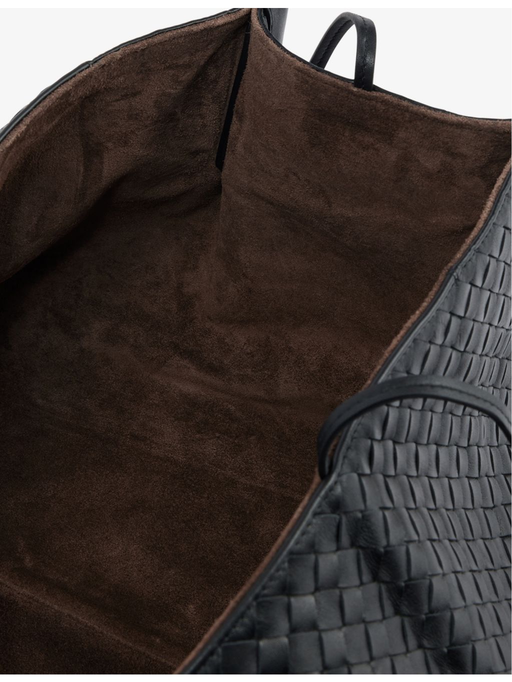 Bottega Veneta reversible leather shoulder bag (British brand)