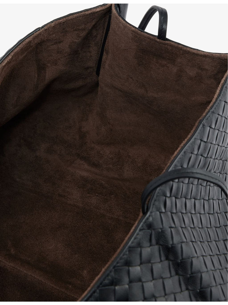 Bottega Veneta reversible leather shoulder bag (British brand)