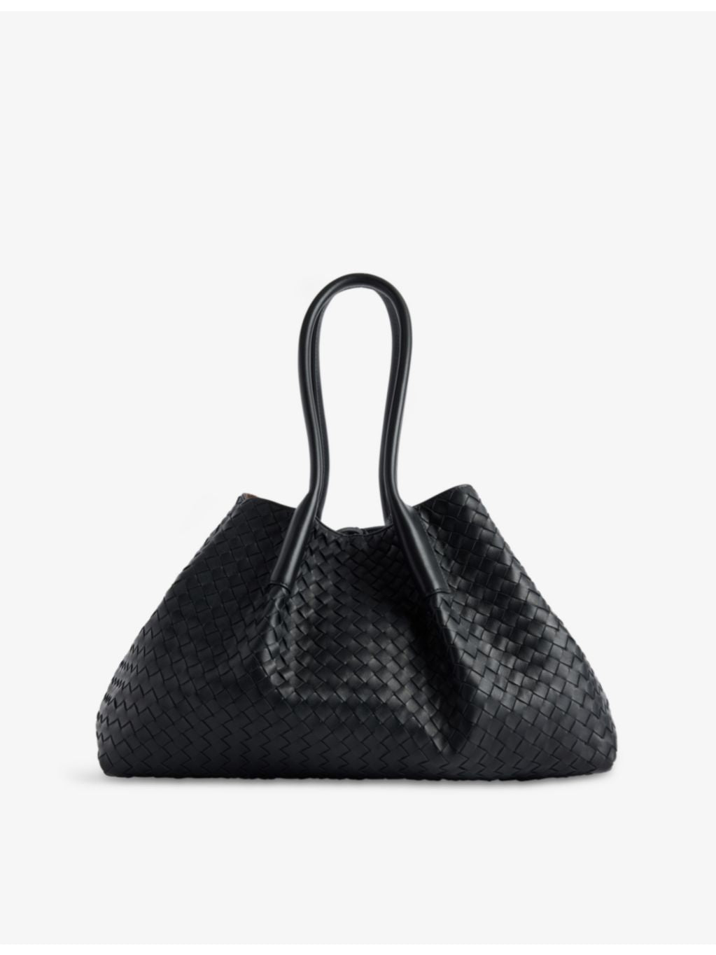 Bottega Veneta reversible leather shoulder bag (British brand)