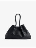 Bottega Veneta reversible leather shoulder bag (British brand)