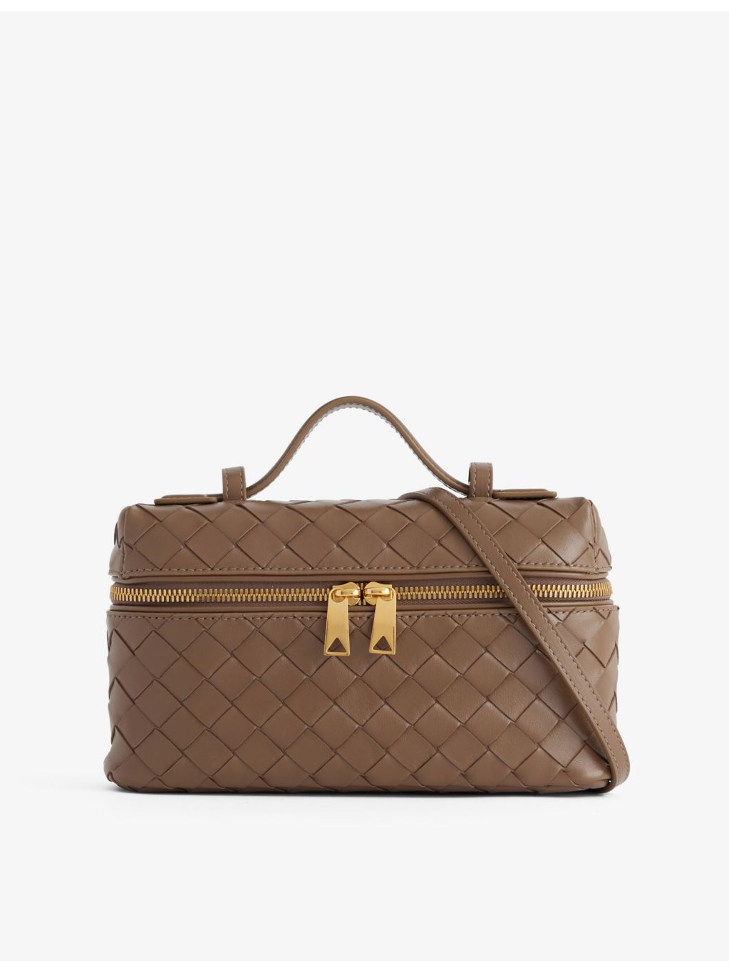 Bottega Veneta intrecciato leather vanity case, UK version