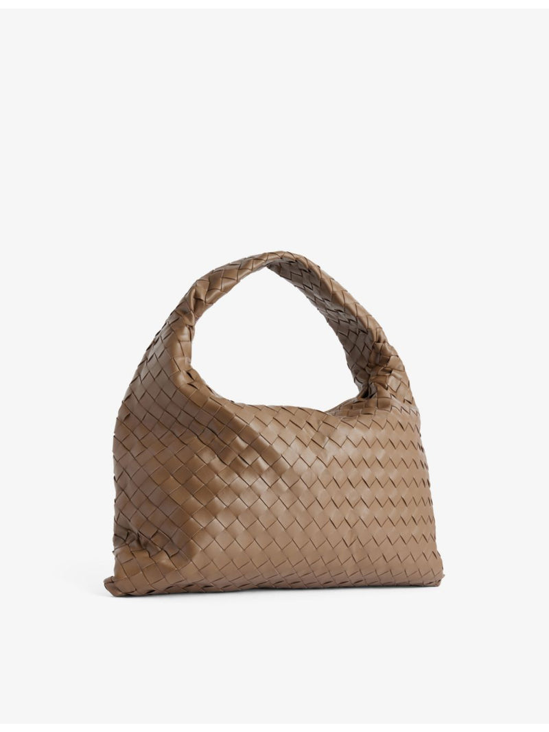 Bottega Veneta small leather tote bag with top handle, UK version