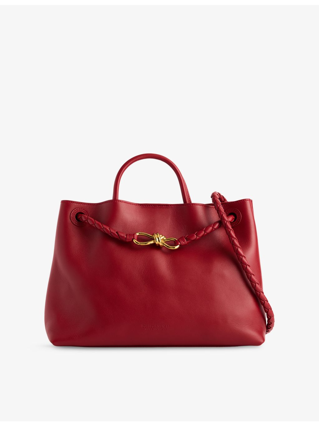 Bottega Veneta Andiamo medium leather top-handle bag - British product