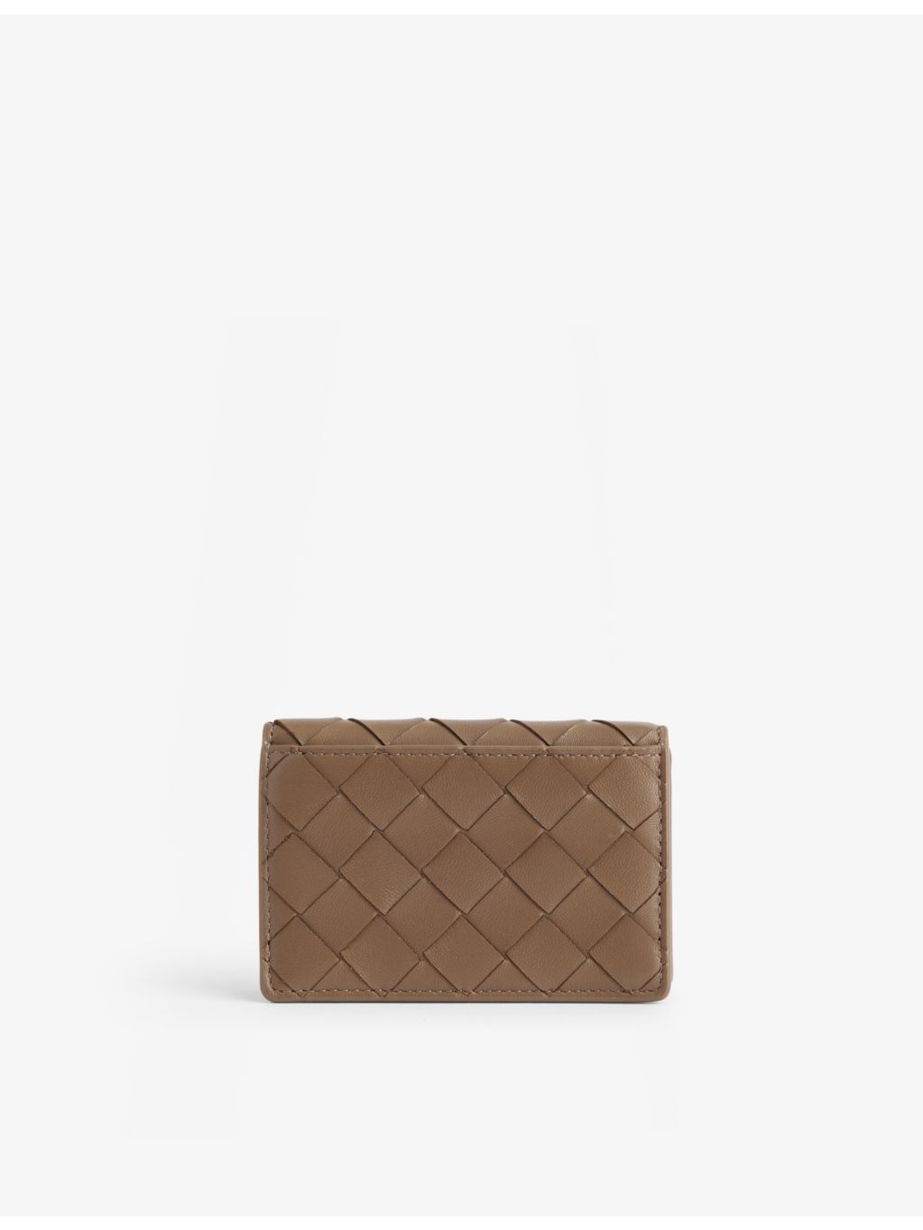 Bottega Veneta lamb leather card holder, imported from the UK