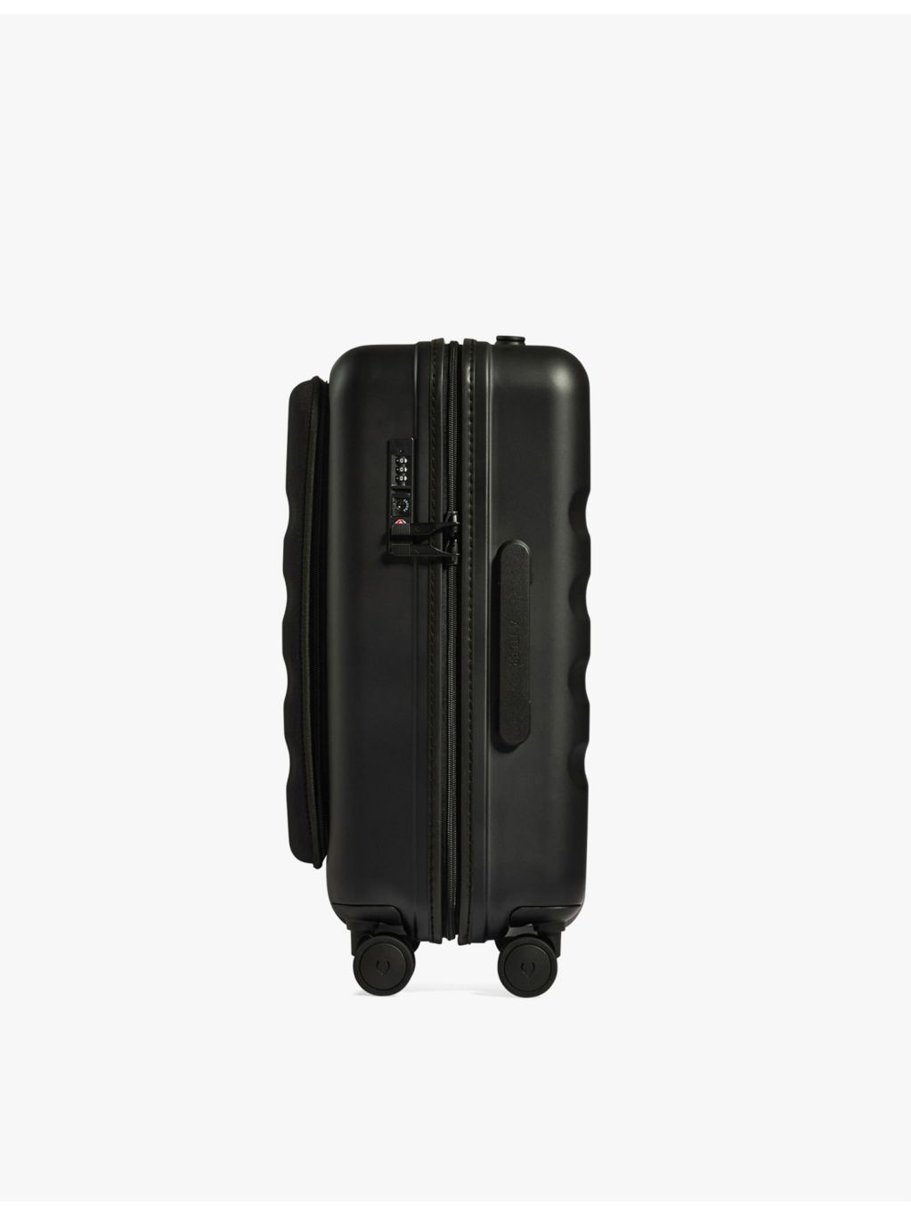 Antler Icon Stripe hard-case cabin suitcase 55cm (British brand)