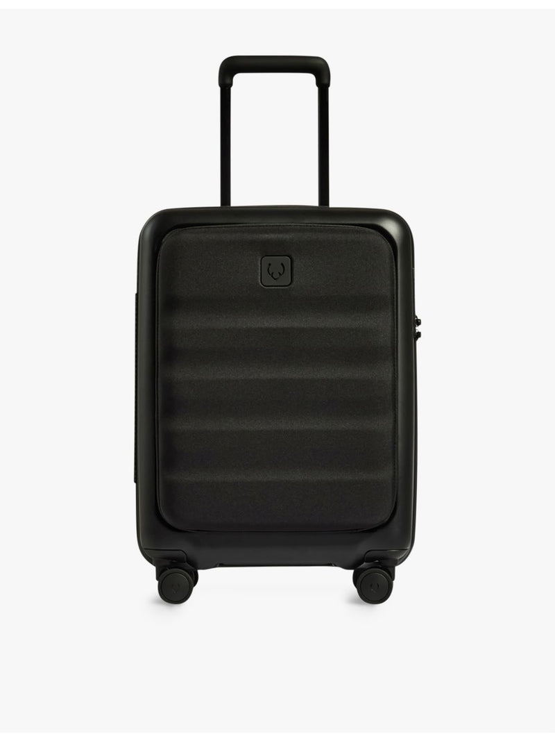Antler Icon Stripe hard-case cabin suitcase 55cm (British brand)
