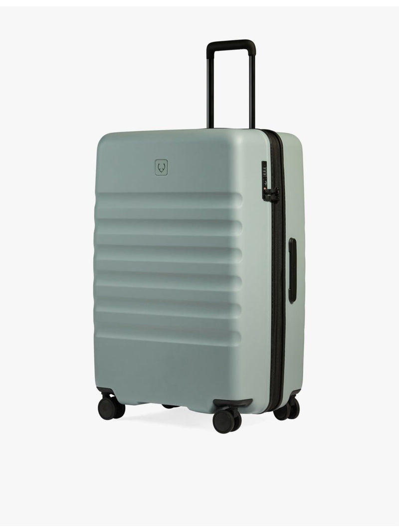 Antler Icon Stripe Cabin suitcase 80cm, imported from the UK