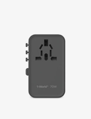 Momax 70W travel charger with USB-C cable, UK version
