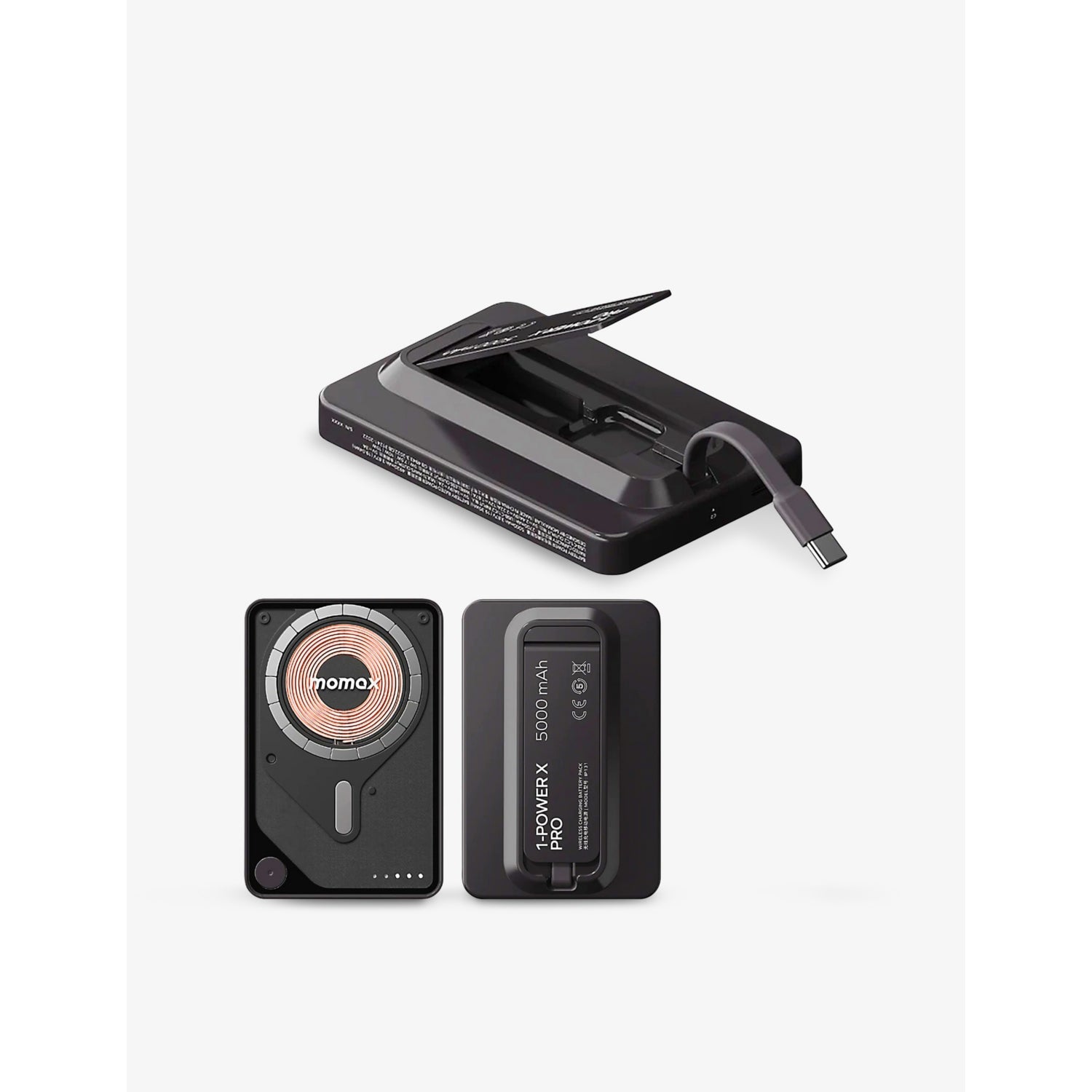 Momax portable magnetic battery pack 1-Power X Pro 5000mAh - British product