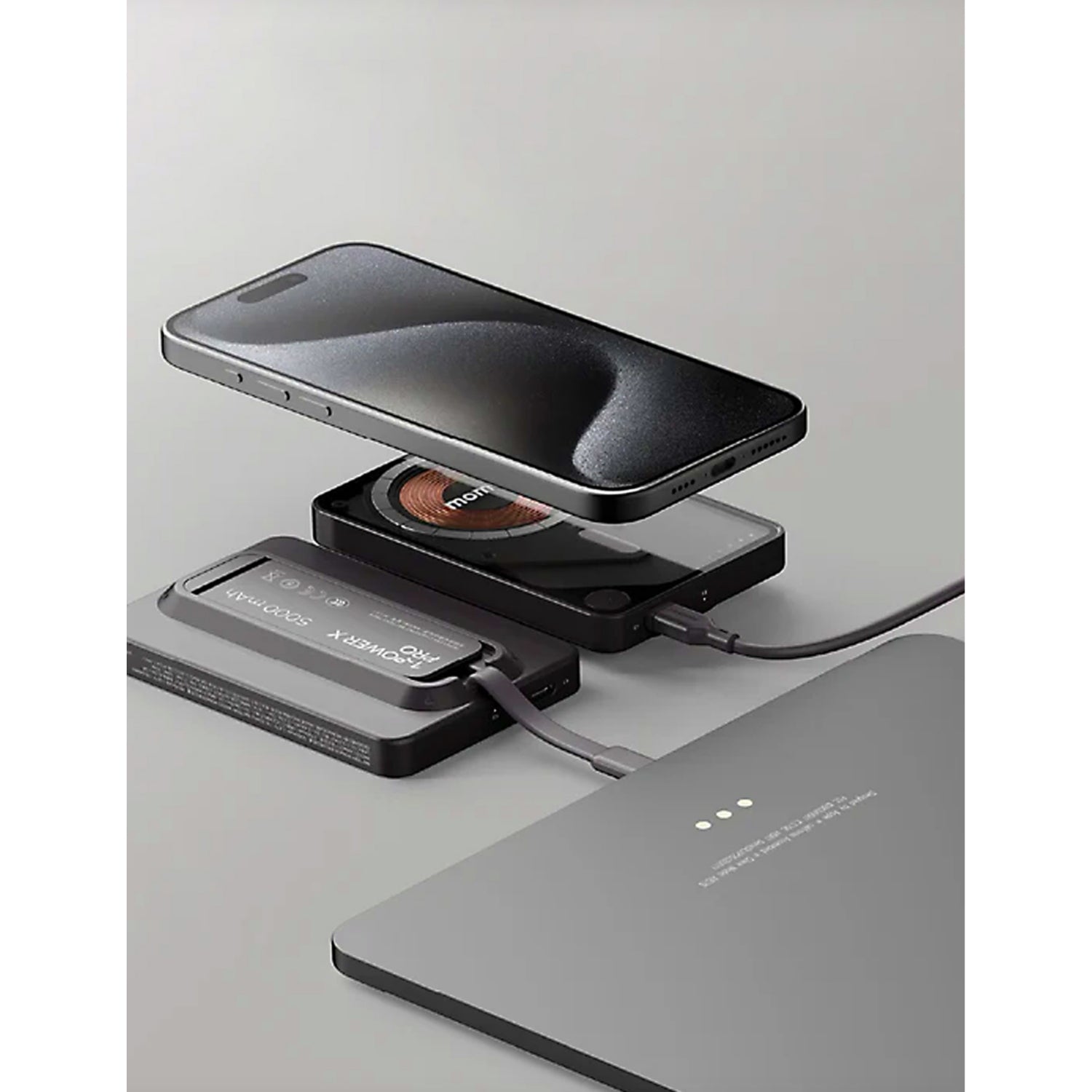 Momax portable magnetic battery pack 1-Power X Pro 5000mAh - British product