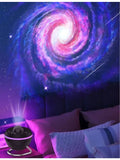 techBAR 5th generation celestial projector with galaxy lamp - British product