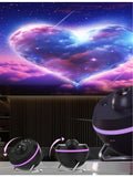 techBAR 5th generation celestial projector with galaxy lamp - British product