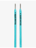 Golden Goose woven laces with branded print, UK version