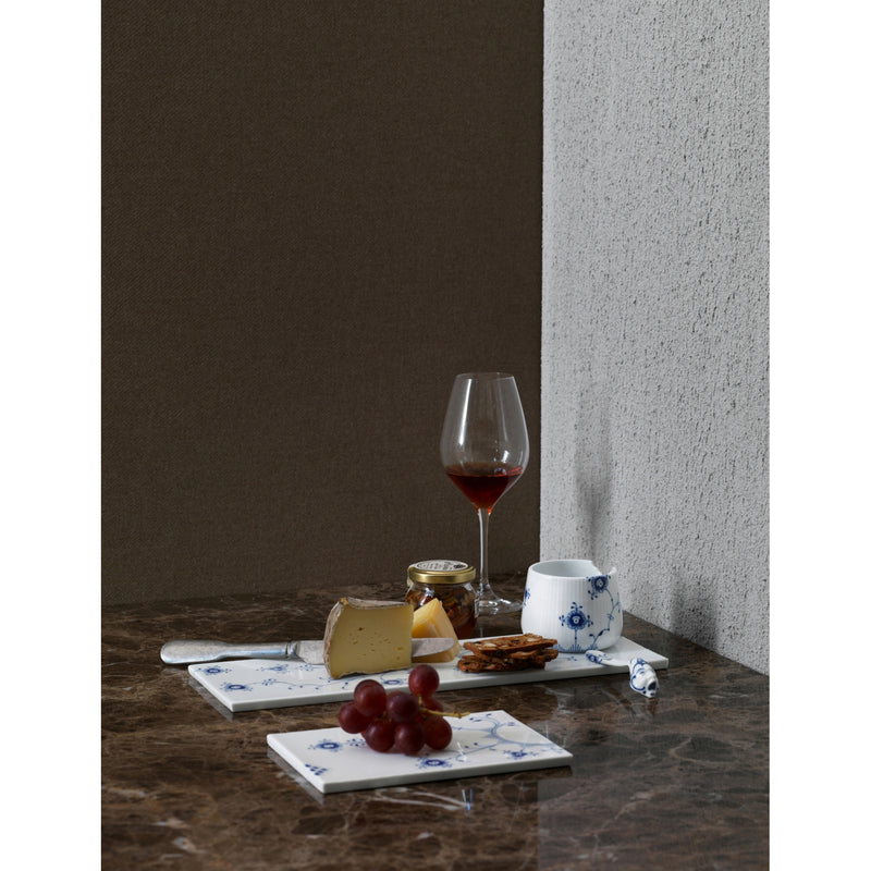 Royal Copenhagen Blue Elements porcelain serving board 36cm, imported from the UK