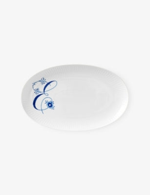 Royal Copenhagen serving plate Alphabet E 23cm, imported from the UK