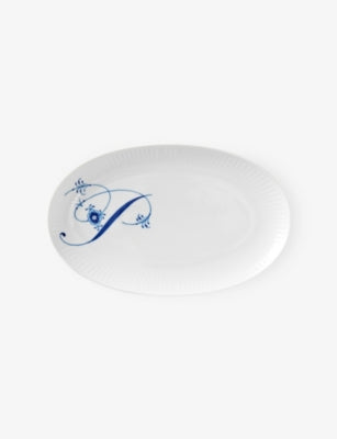 Royal Copenhagen Alphabet P hand-painted porcelain serving plate 23cm - British product