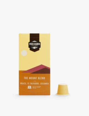 Volcano Coffee The Mount Blend coffee pods 52g, imported from the UK