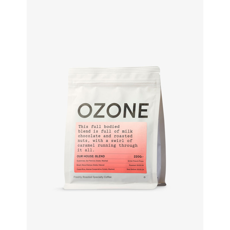 Ozone Coffee House Blend French press ground coffee 220g, UK version