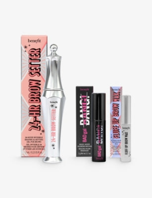 Benefit 24hr Brow Setter set with mascara and wax, UK version