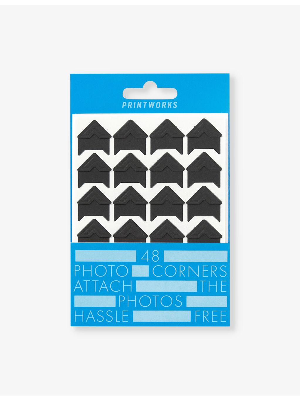 Printworks photo corner stickers pack of 48 - British product