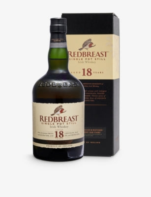 Redbreast 18 Year Old Single Pot Still Irish whisky 700ml (British brand)