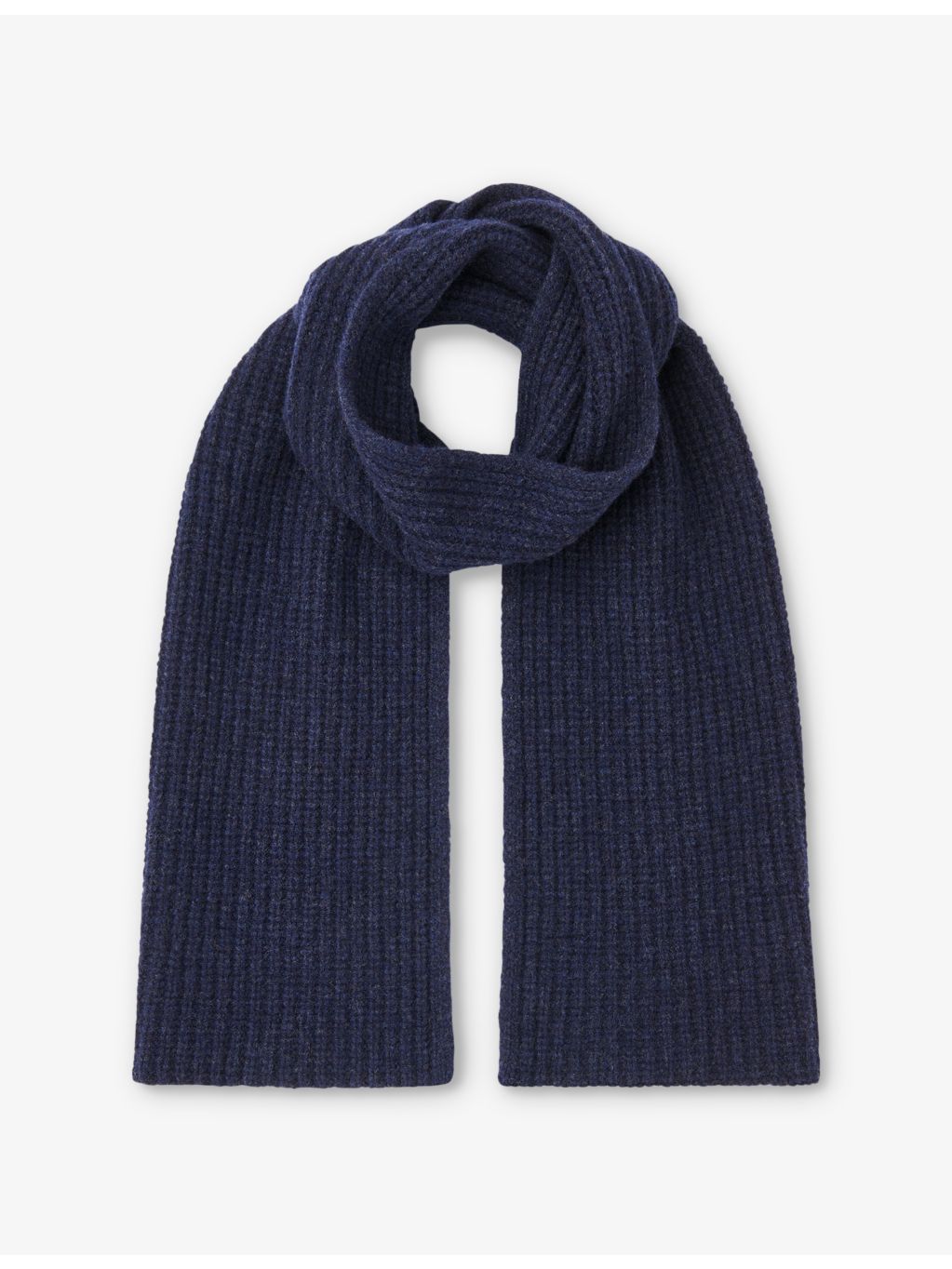 Whistles ribbed wool scarf (British brand)