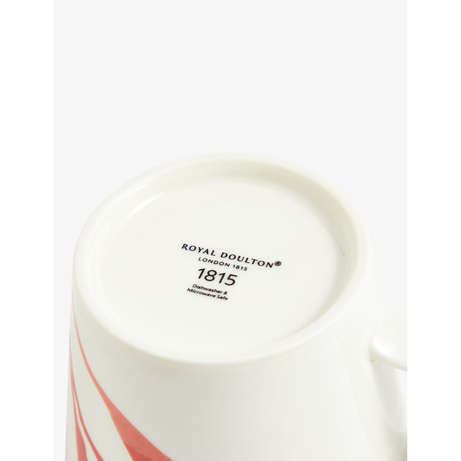 Royal Doulton mugs set colour-block pattern set of four - British product