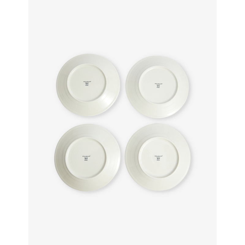 Royal Doulton porcelain plates set of four 24cm, UK version