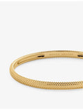 Monica Vinader Heirloom bangle 18ct gold vermeil large (British brand)