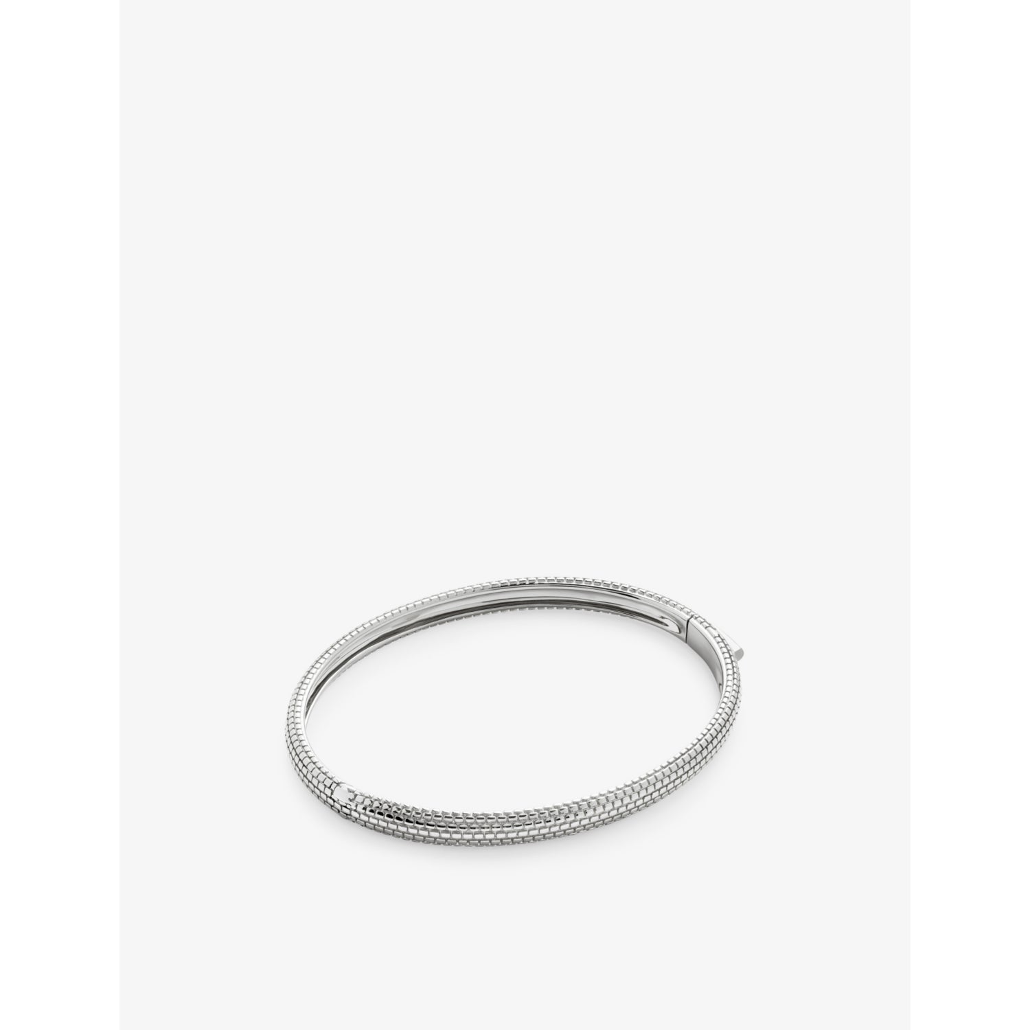 Heirloom sterling-silver bangle - S