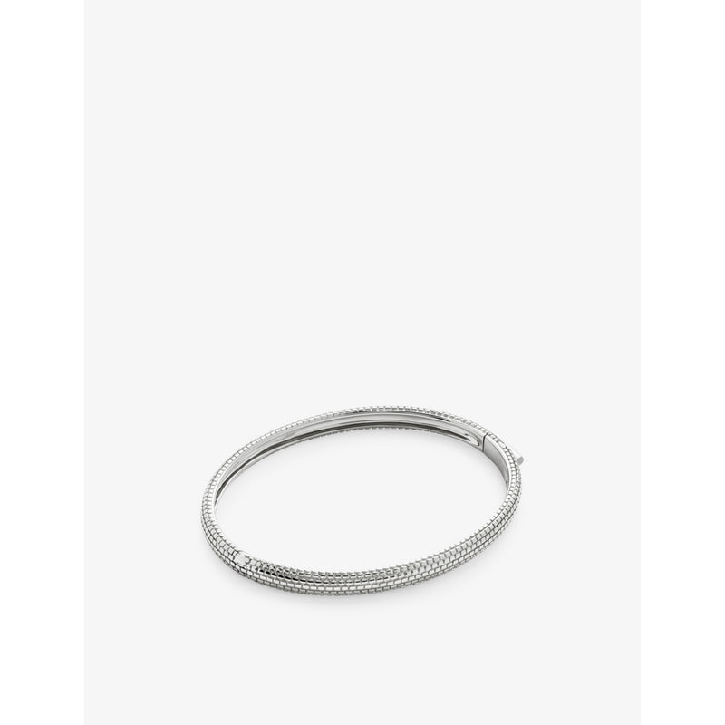Heirloom sterling-silver bangle - S