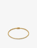 Monica Vinader Diamond Essential Tennis Bracelet, 18ct Gold Vermeil, 0.25ct Lab-Grown Diamond