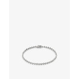 Diamond Essential Tennis Sterling-Silver And 0.25ct Lab-Grown Diamond Bracelet - S
