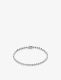 Monica Vinader Diamond Essential Tennis Sterling Silver and 0.25ct Lab-Grown Diamond Bracelet