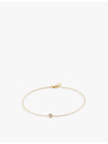 Monica Vinader 14ct yellow-gold lab-grown diamond bracelet (British brand)