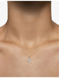Monica Vinader H letter charm in 14ct yellow gold, UK version