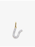 Monica Vinader Initial U charm 14ct yellow gold (British brand)