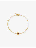 Monica Vinader ruby birthstone bracelet 18ct gold vermeil - British product