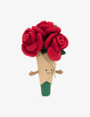 Jellycat soft toy Amuseable rose bouquet 30cm, UK version