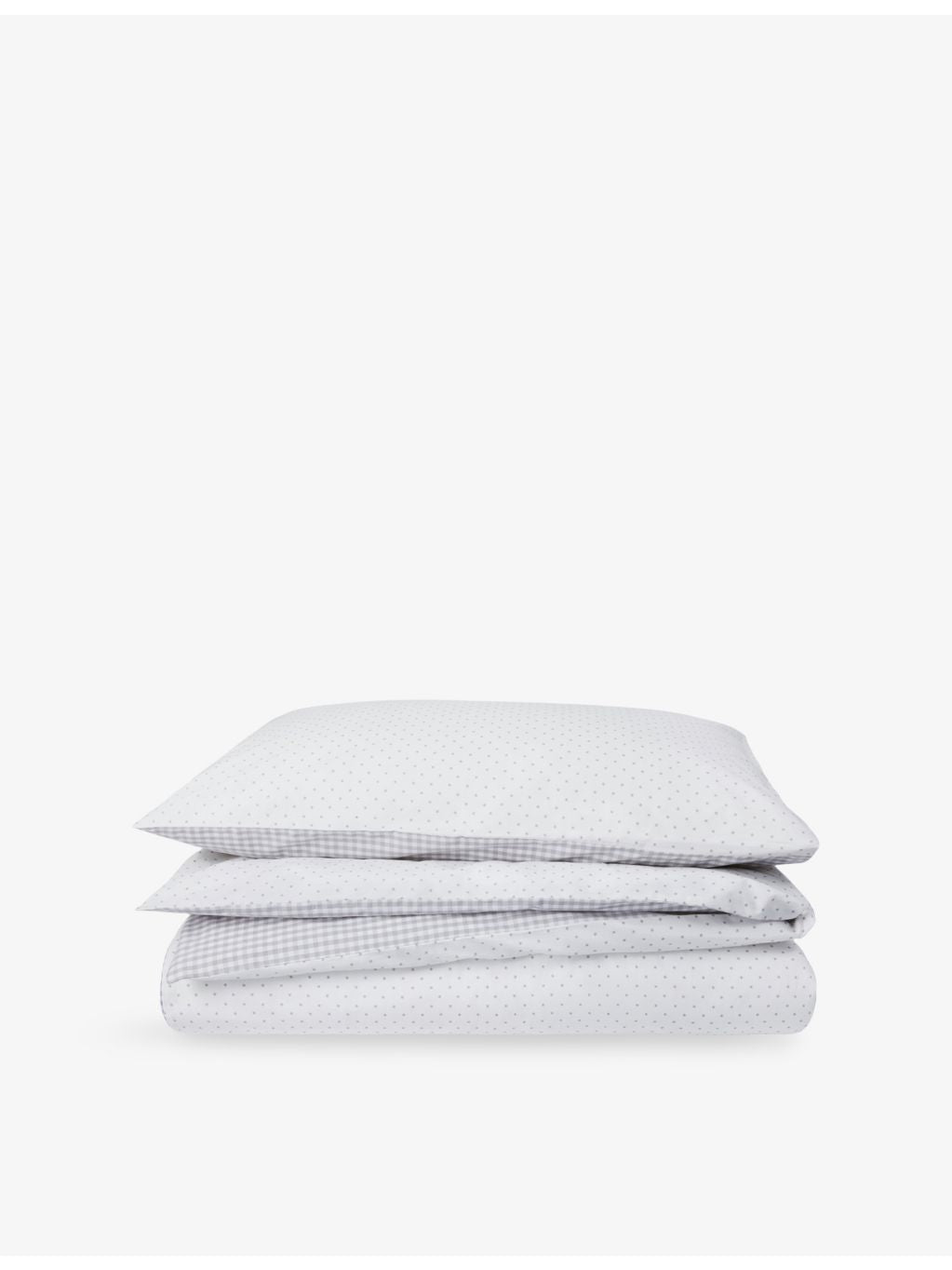 Little White Company reversible double star print bedding set - British product