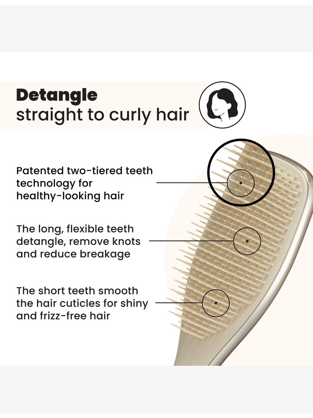 Tangle Teezer Ultimate Detangler special edition hairbrush - British product