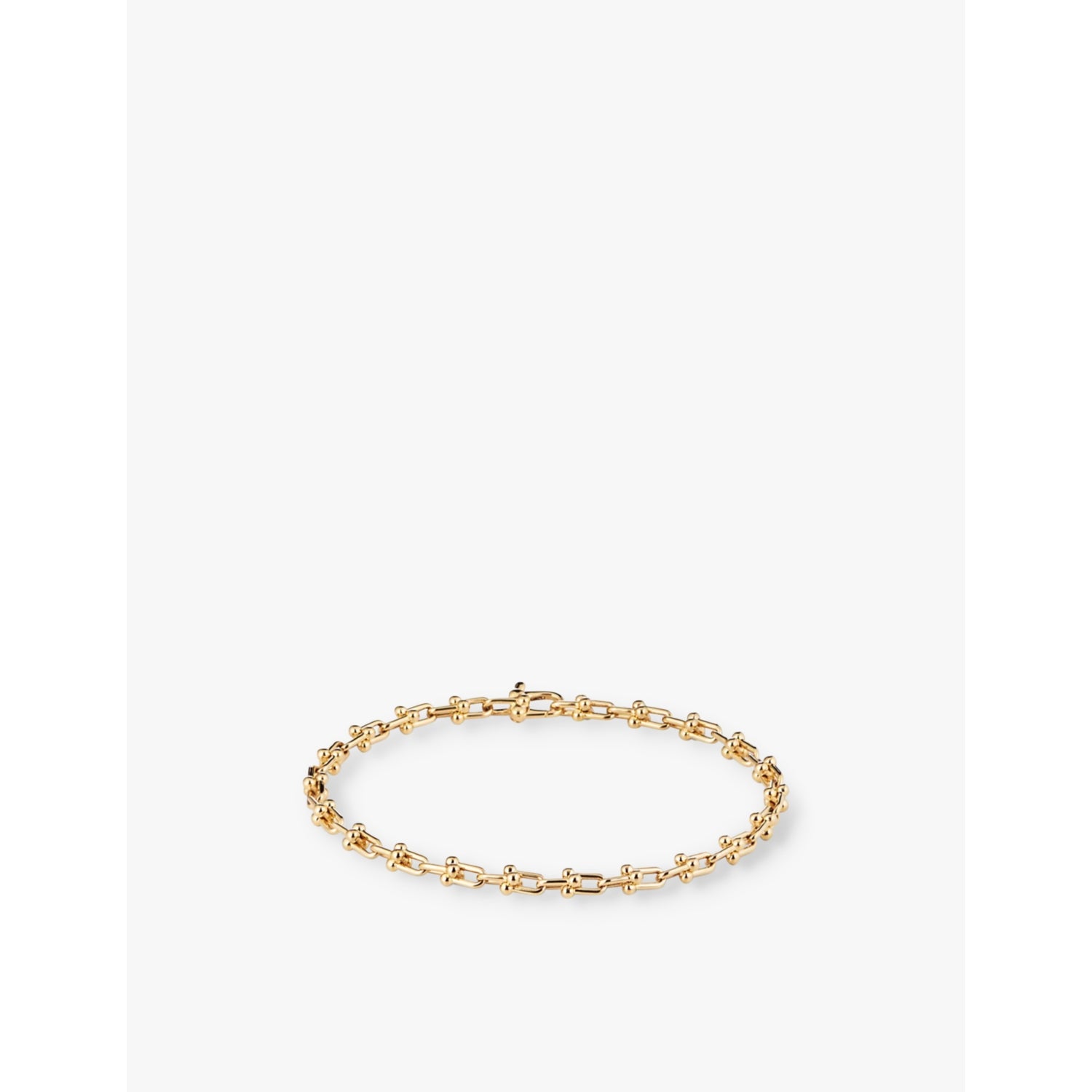 Tiffany HardWear 18ct yellow-gold bracelet - S