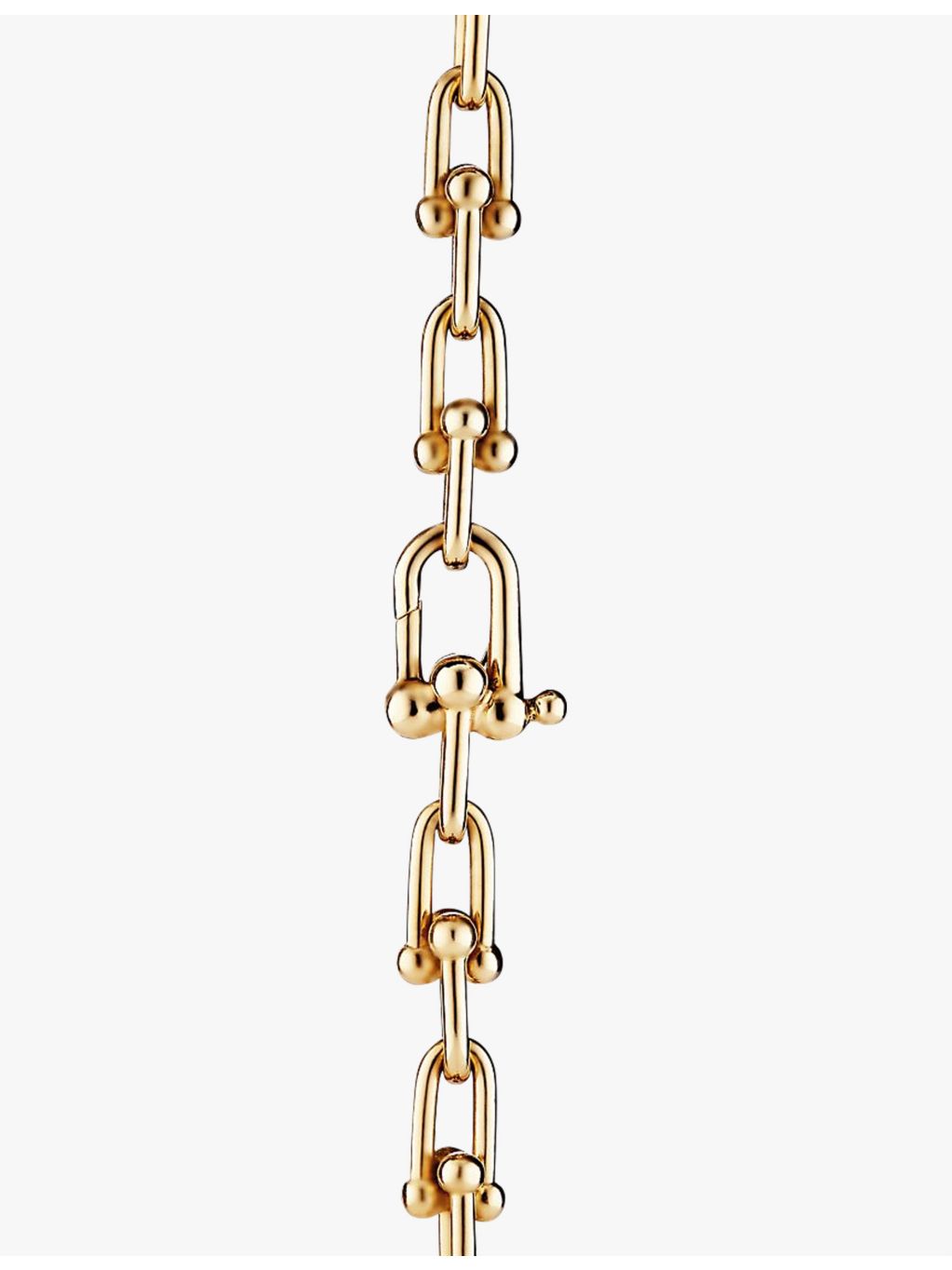 Tiffany & Co HardWear 18ct yellow-gold wrap necklace 91cm - British product