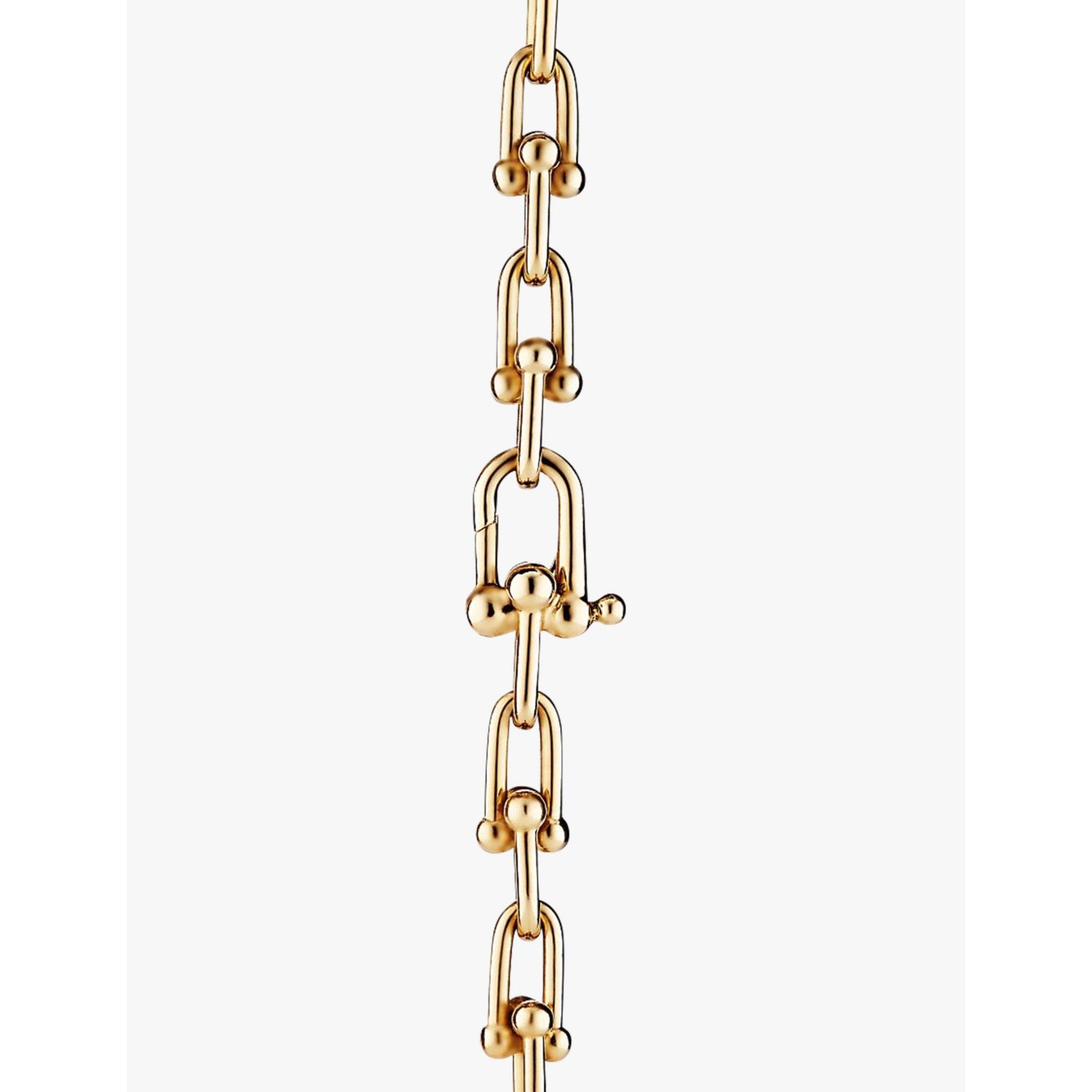 Tiffany & Co HardWear 18ct yellow-gold wrap necklace 91cm - British product