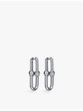 Tiffany & Co. HardWear drop earrings 18ct white gold, UK version