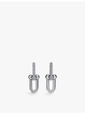 Tiffany & Co. HardWear drop earrings 18ct white gold, UK version