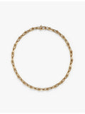 Tiffany HardWear medium link 18ct yellow-gold necklace (British brand)